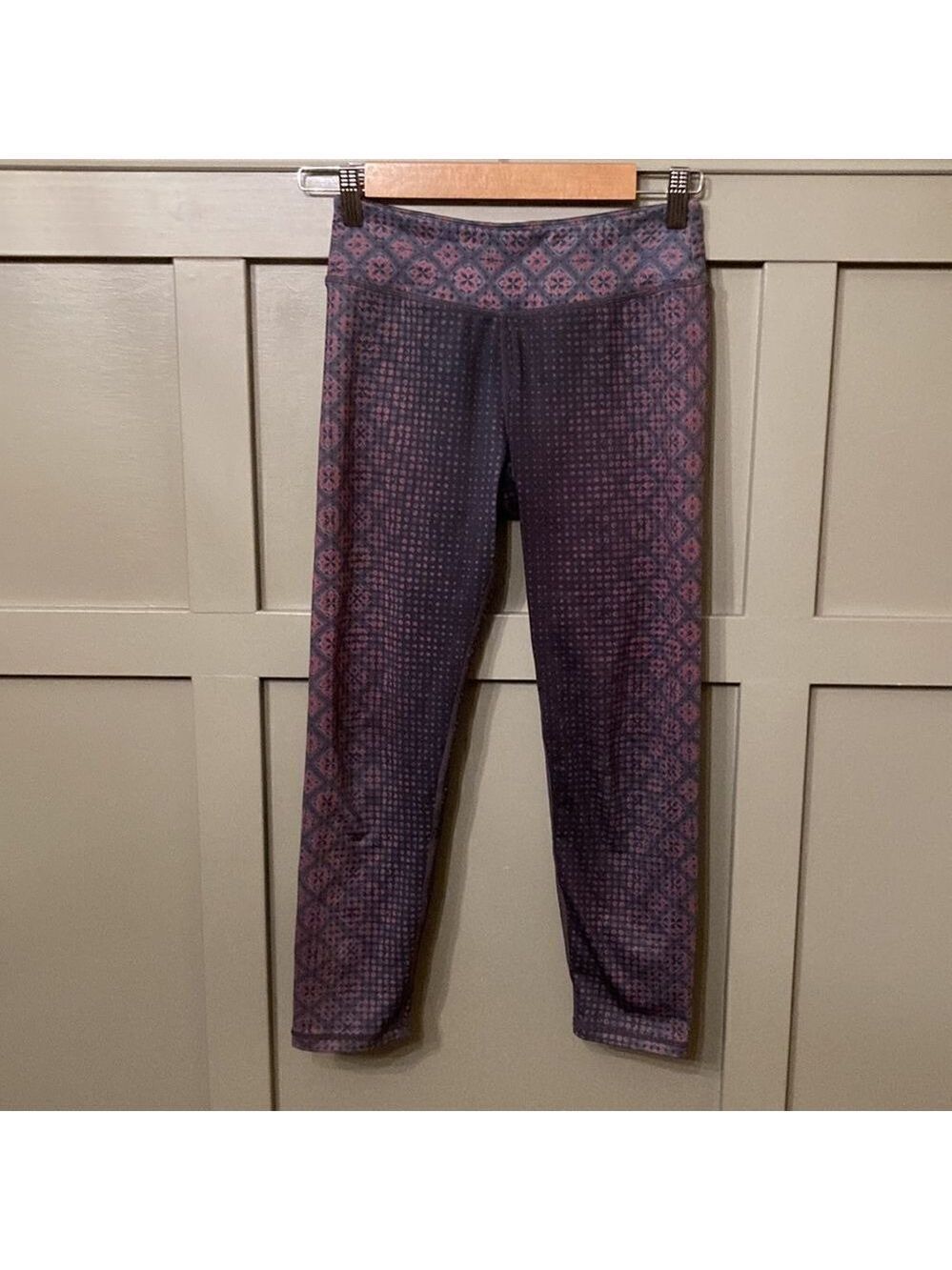 𝅺PRANA Roxanne Printed Leggings Yoga Activewear Pants Size Small
